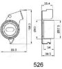 ASHIKA 45-05-526 Tensioner, timing belt
